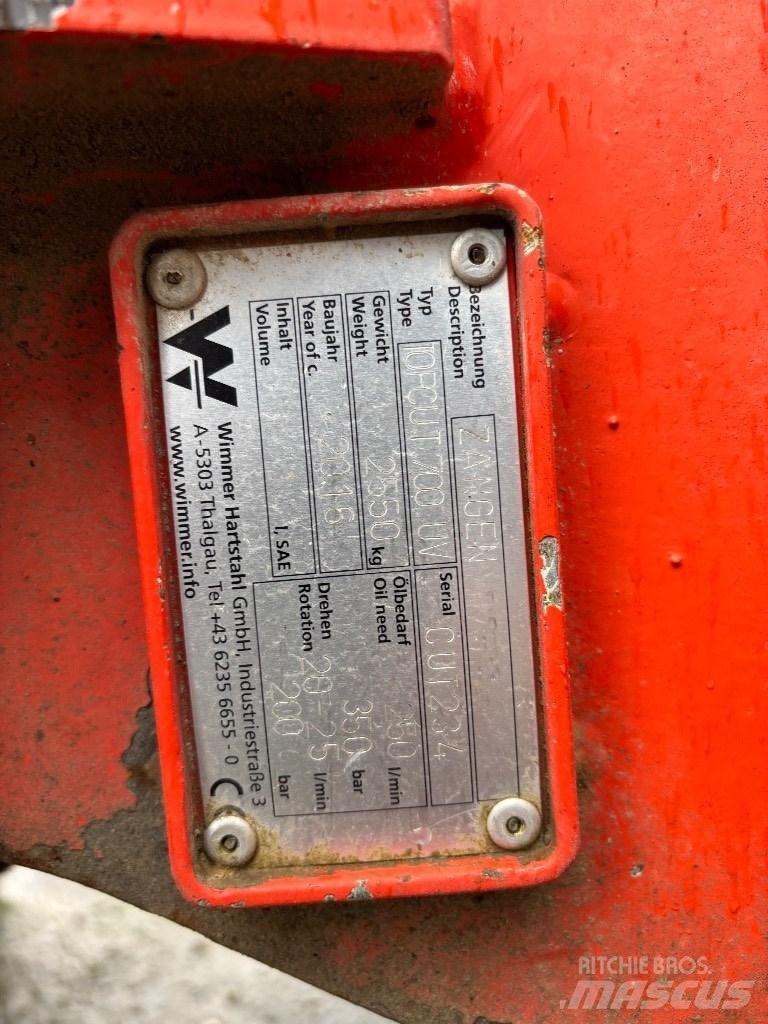 Wimmer Abbruchschere Cutters