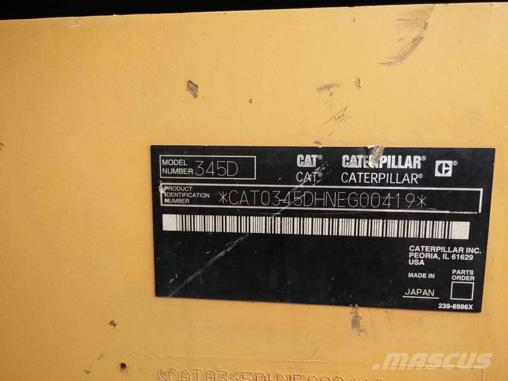 CAT 345 D L Crawler excavators