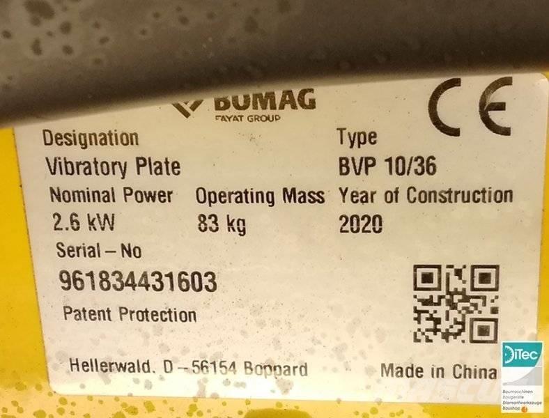 Bomag BVP 10/36 Plate compactors