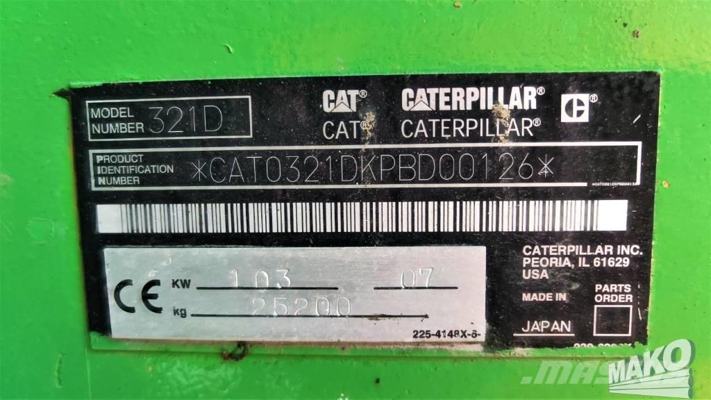 CAT 321 D Crawler excavators