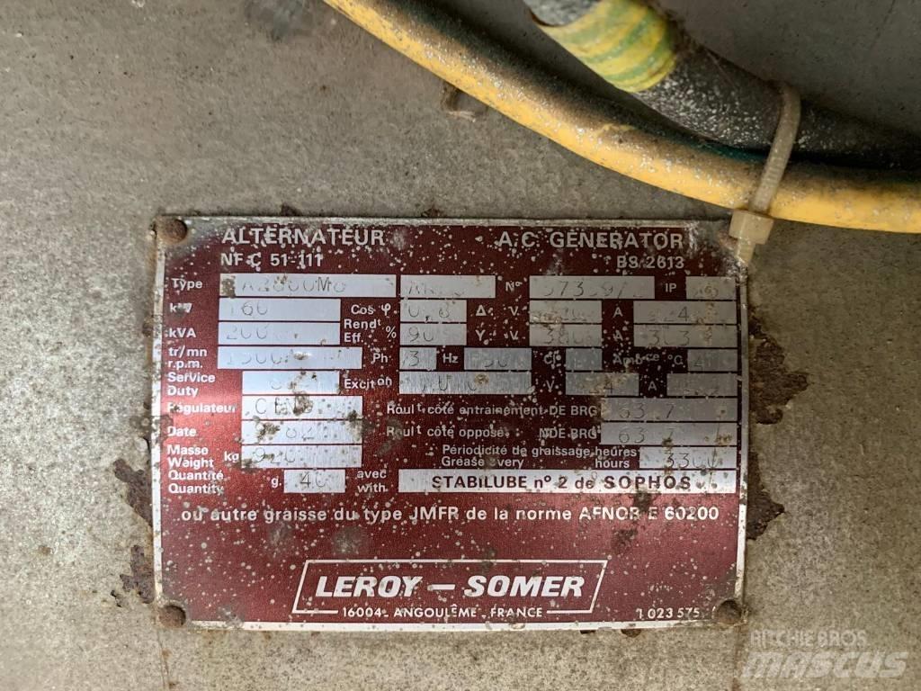 Leroy Somer A2000M8 Diesel Generators