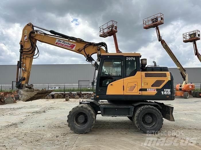 Hyundai HW140 Wheeled excavators