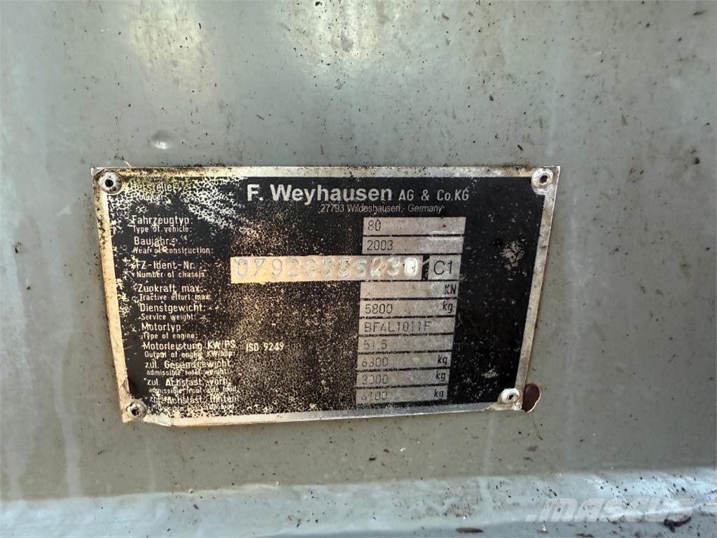 Atlas AR80 Farm machinery