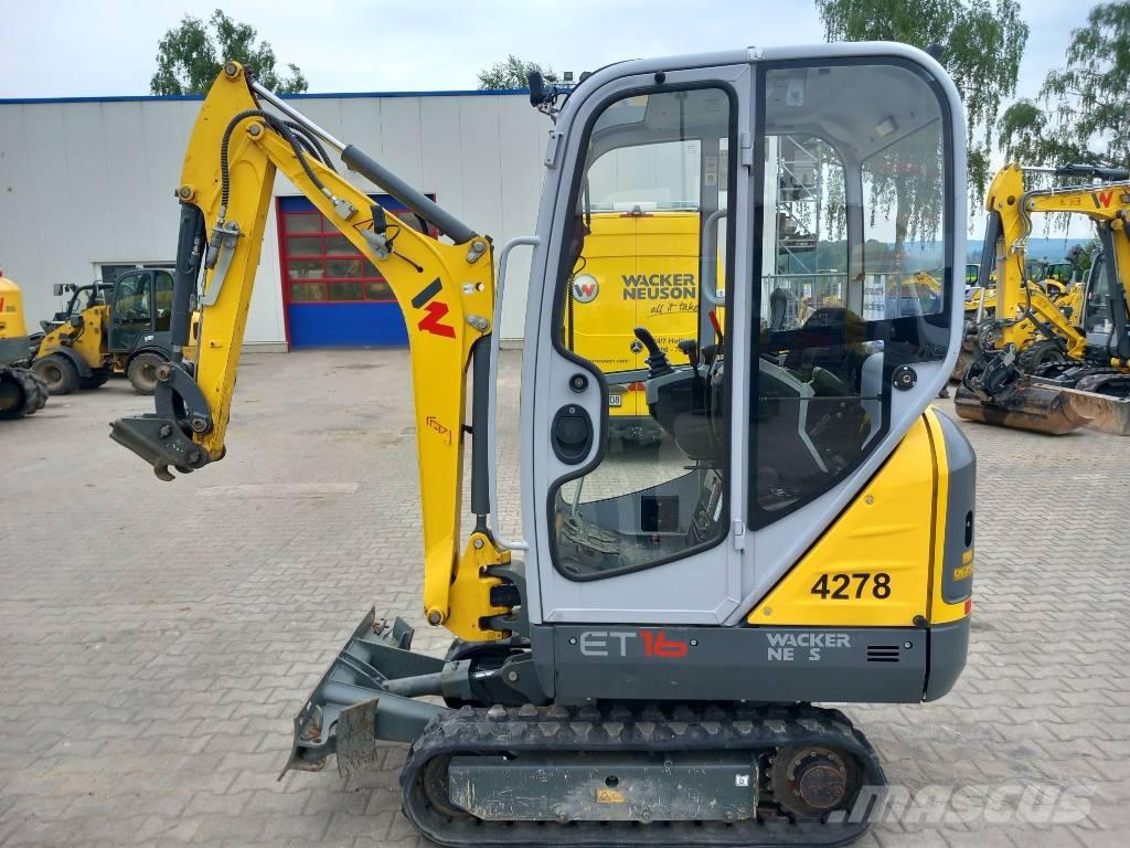 Wacker Neuson ET16 Crawler excavators