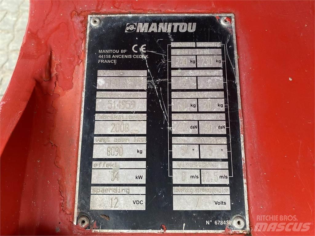 Manitou 180ATJ Articulated boom lifts