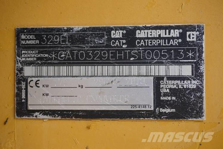 CAT 329 EL Crawler excavators