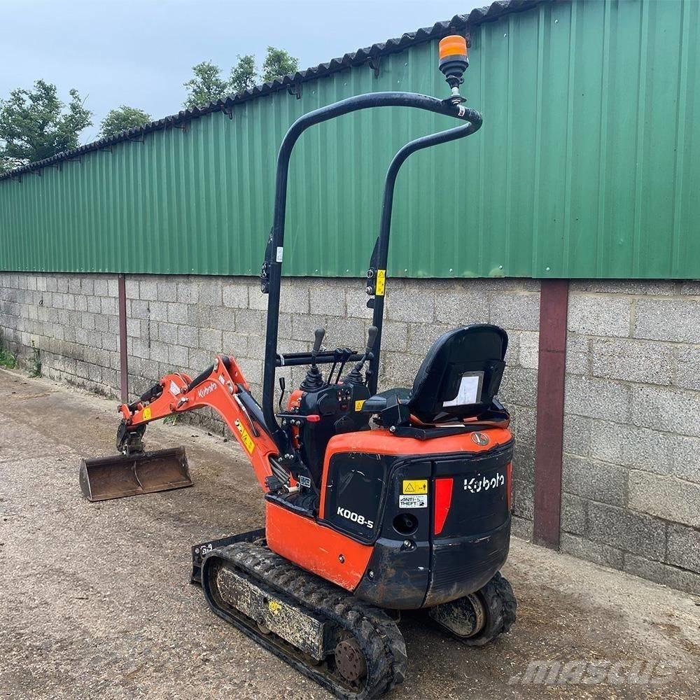 Kubota K 008-5 Mini excavators < 7t (Mini diggers)