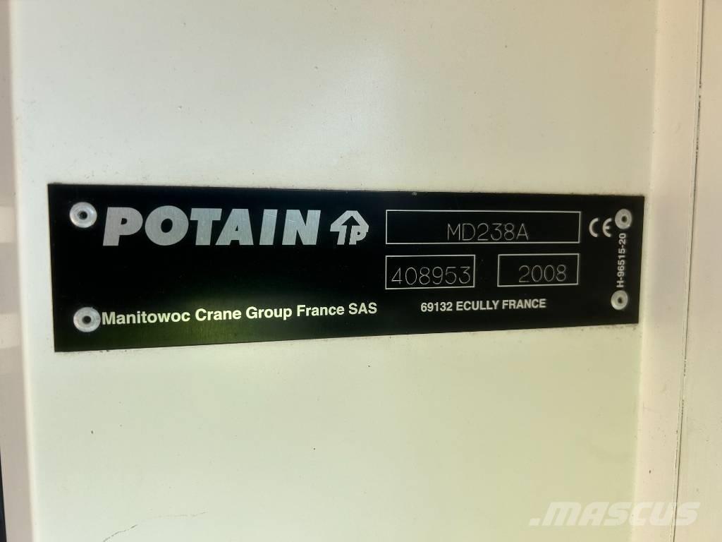 Potain MD238A-J10 Tower cranes