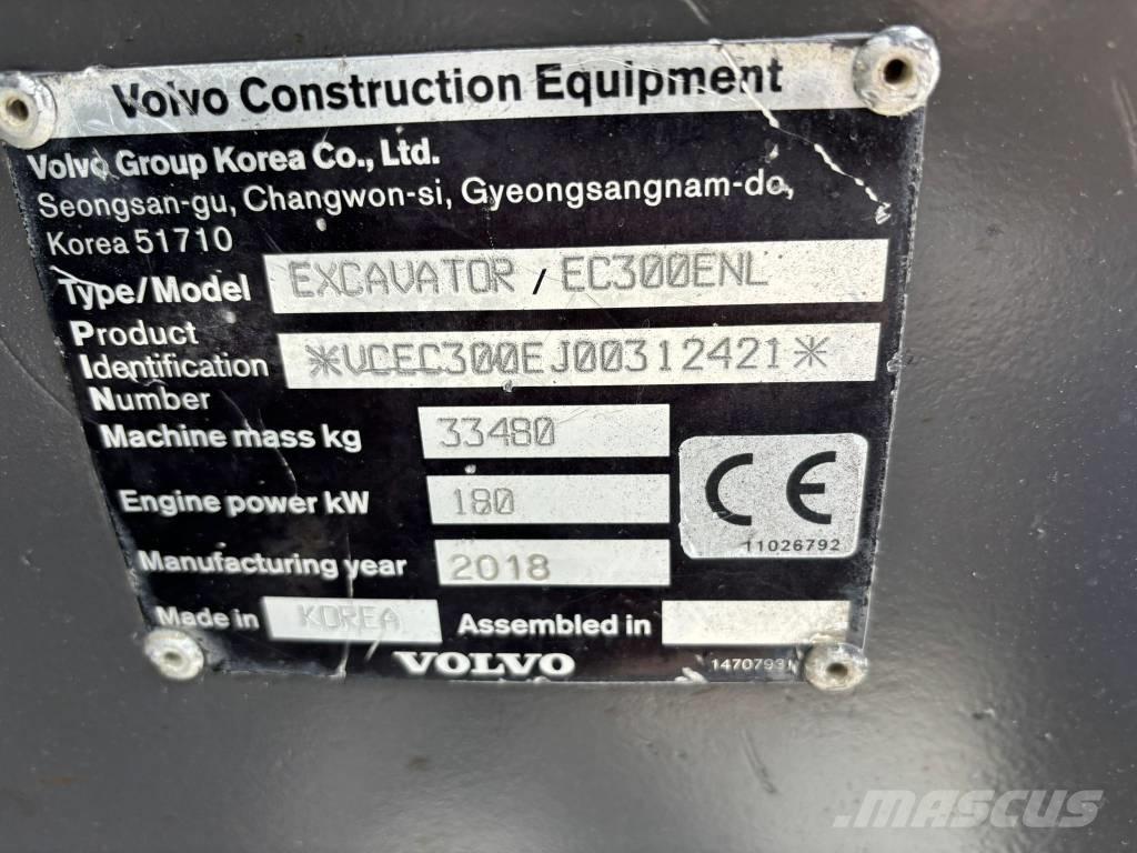Volvo EC300 ENL Crawler excavators
