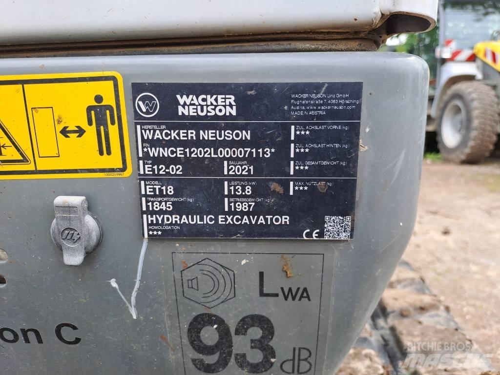 Wacker Neuson ET18 Crawler excavators