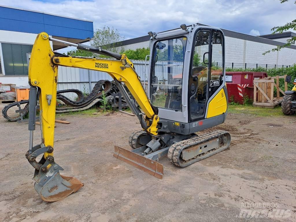 Wacker Neuson ET18 Crawler excavators