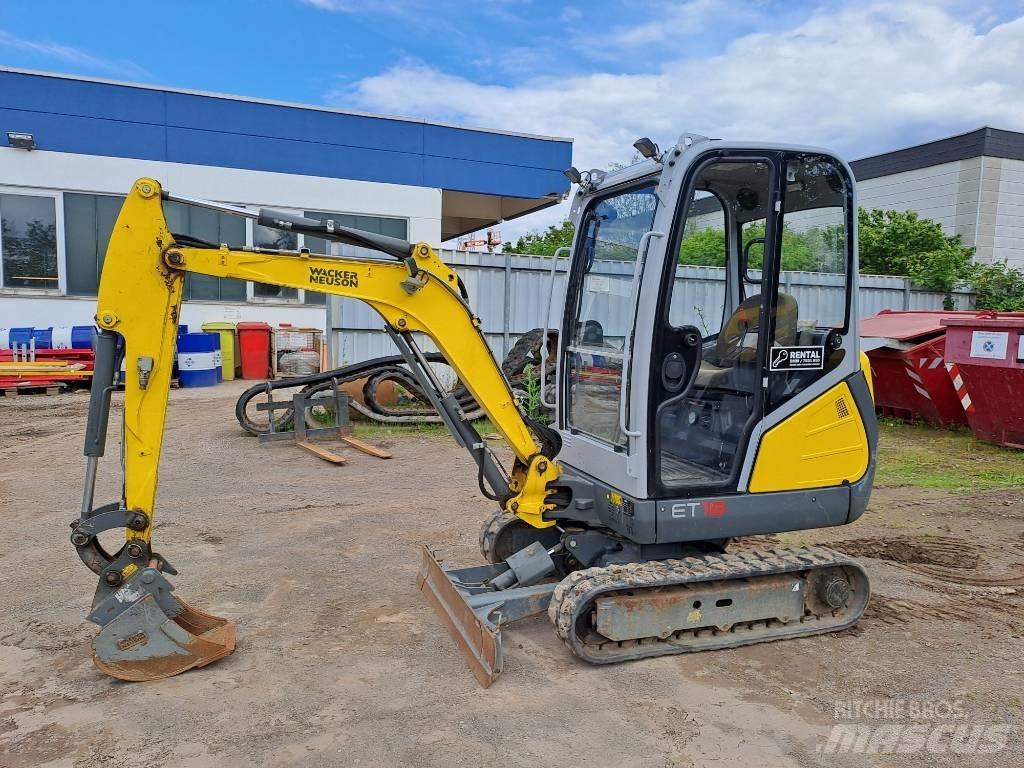 Wacker Neuson ET18 Crawler excavators