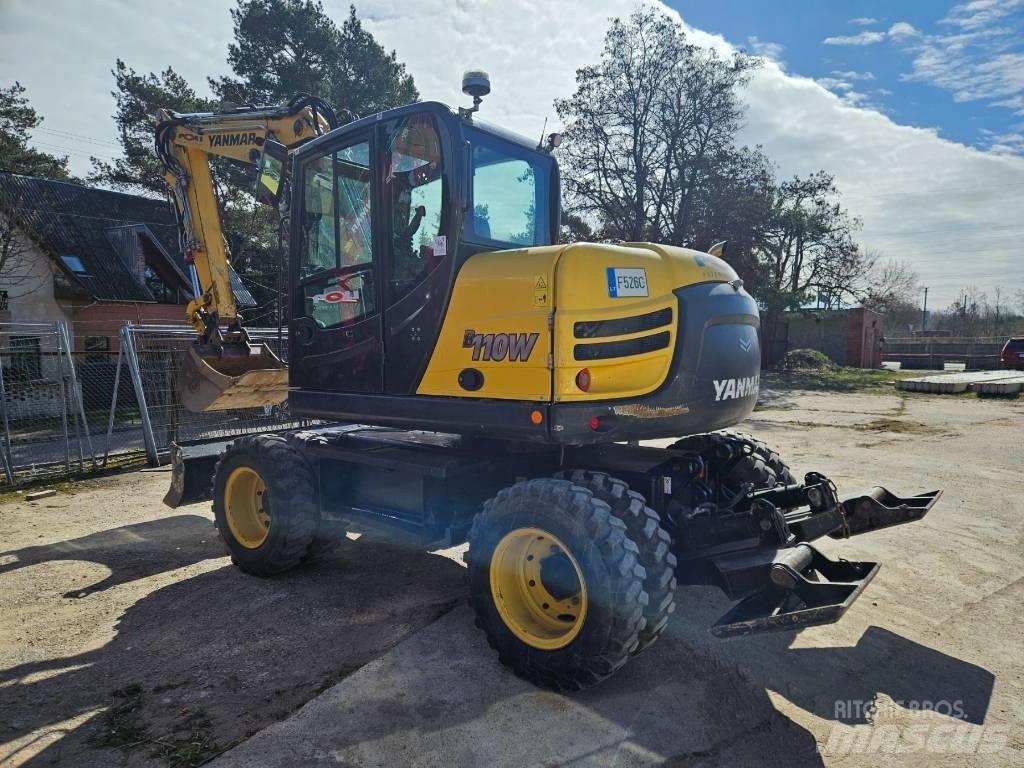 Yanmar B 110 W Backhoe