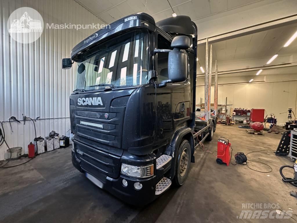 Scania R 490 LB Timber trucks
