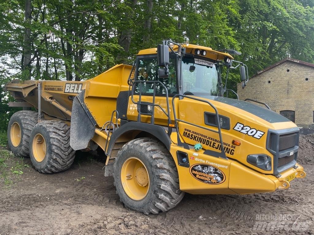 Bell B20 E Site dumpers