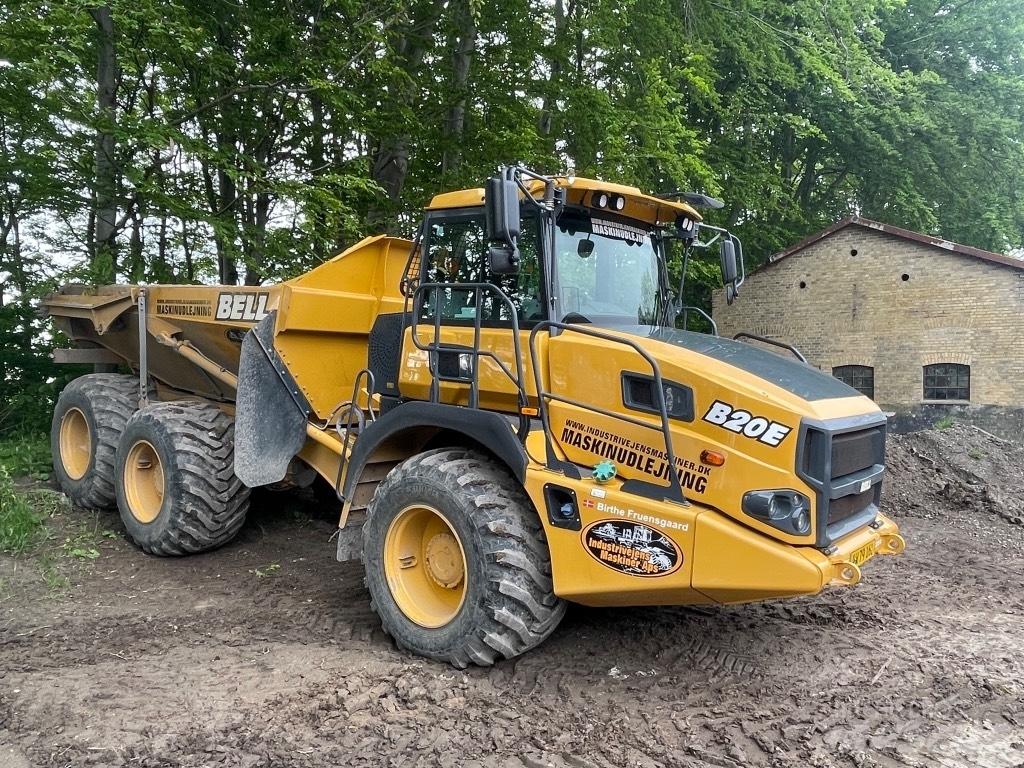 Bell B20 E Site dumpers