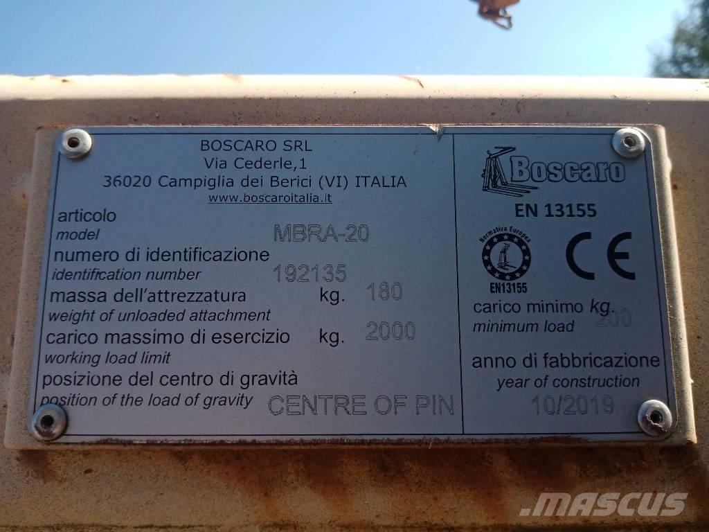 Boscaro MBRA-20 Loader cranes