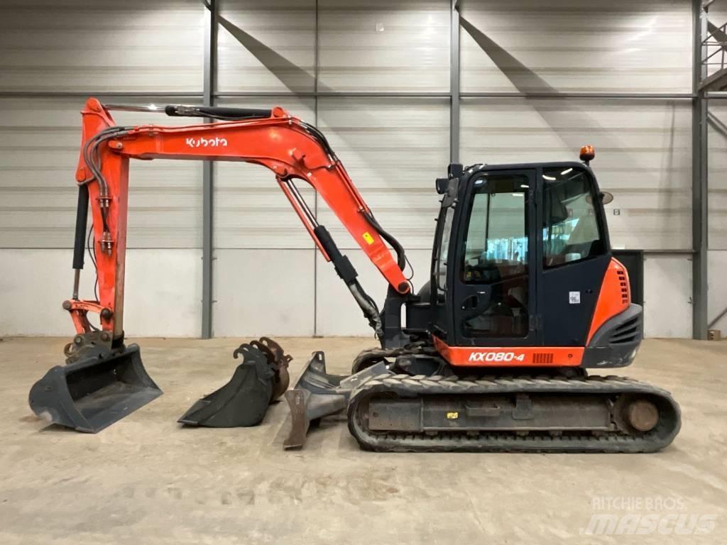 Kubota KX 080-4 Mini excavators  7t - 12t