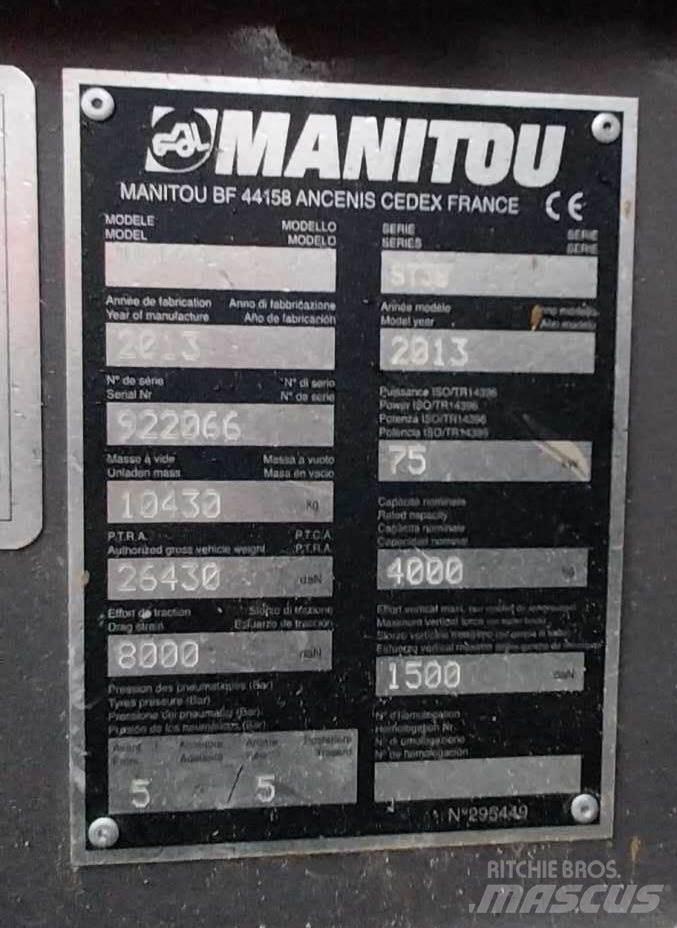 Manitou MT1440 Telescopic handlers