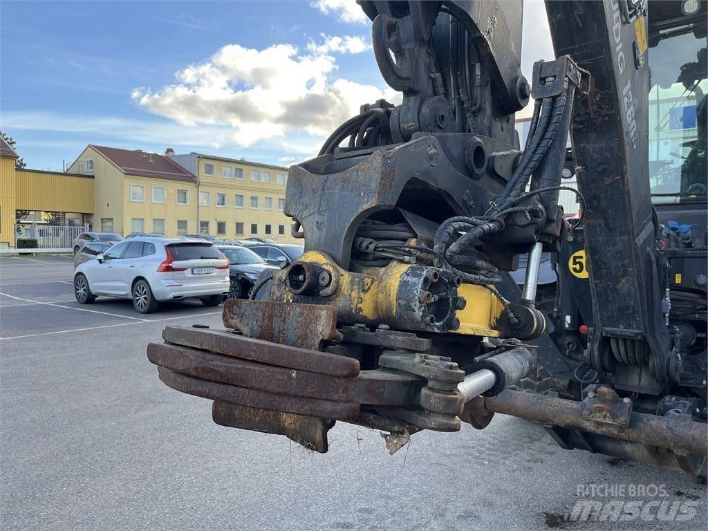 Huddig 1260 B Rail Backhoe