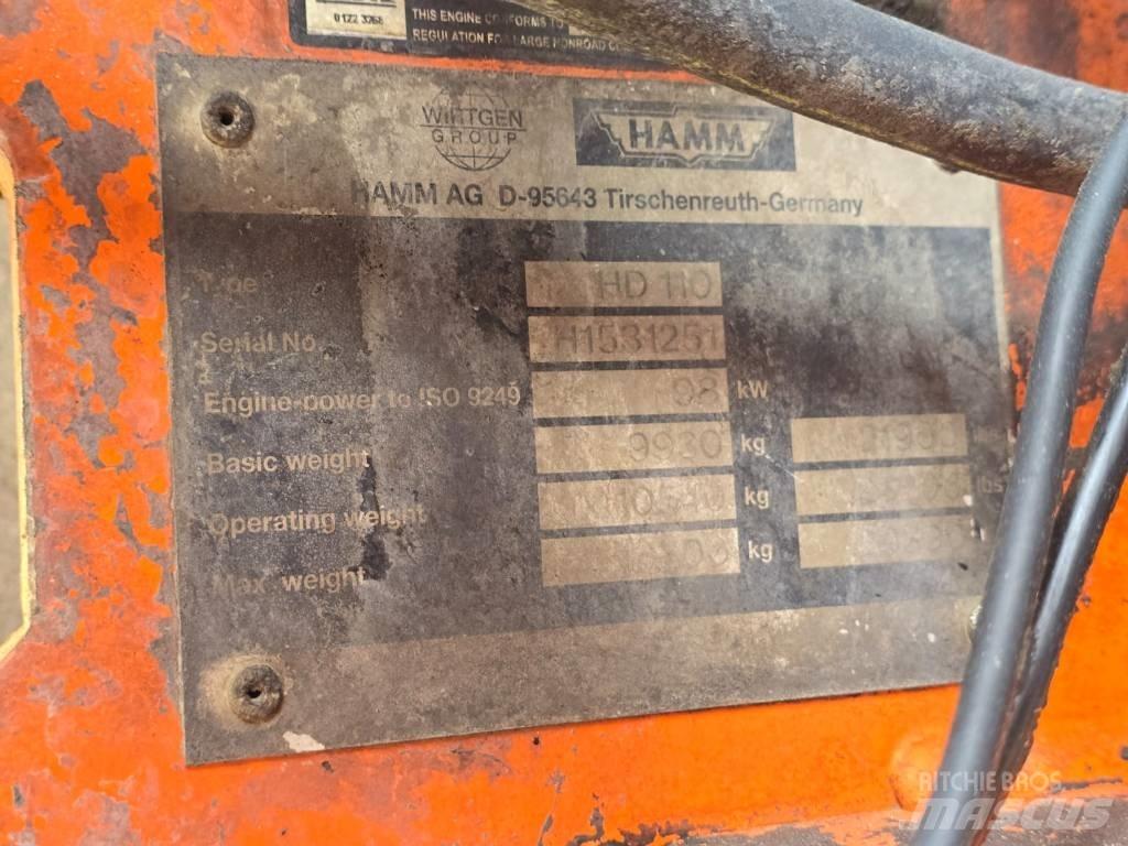 Hamm HD 110 Twin drum rollers