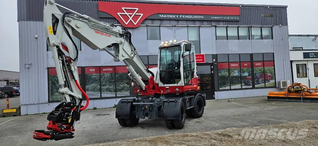 Takeuchi TB 395 W Wheeled excavators