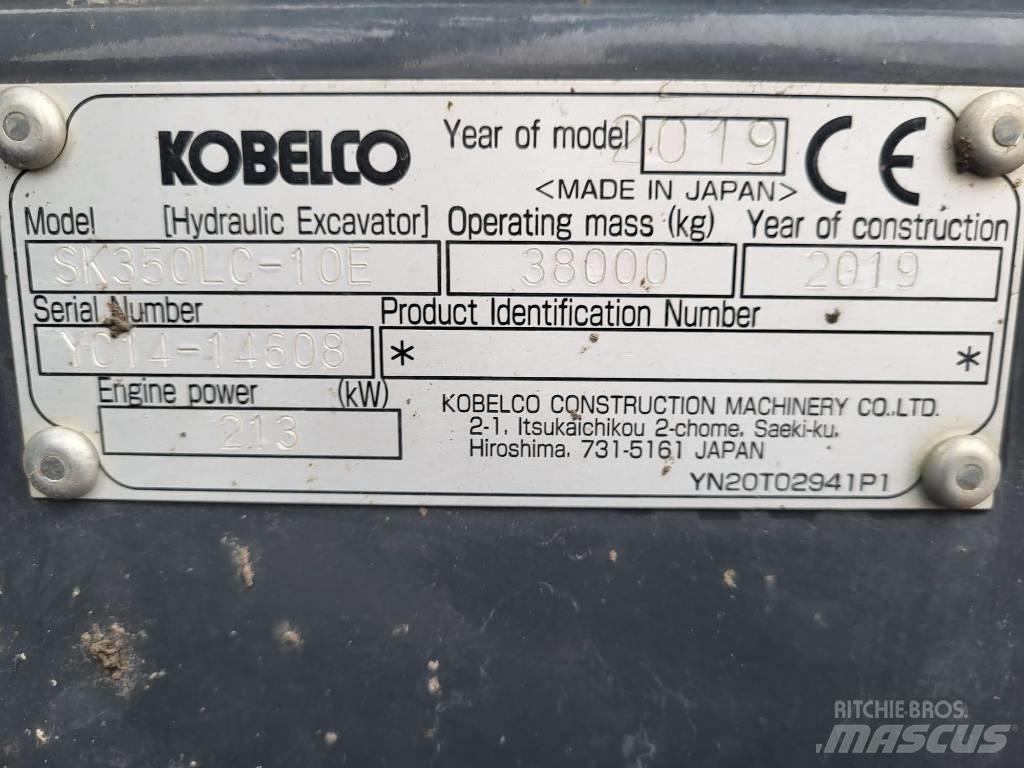 Kobelco SK350LC-10E Crawler excavators
