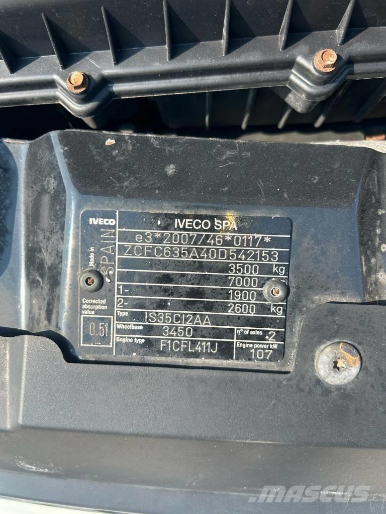 Iveco Daily 35-150 Truck mounted cranes