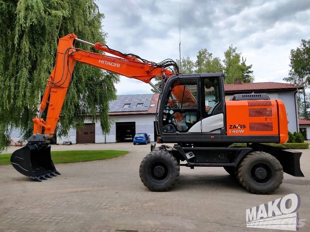 Hitachi ZX 140 W-5 Wheeled excavators