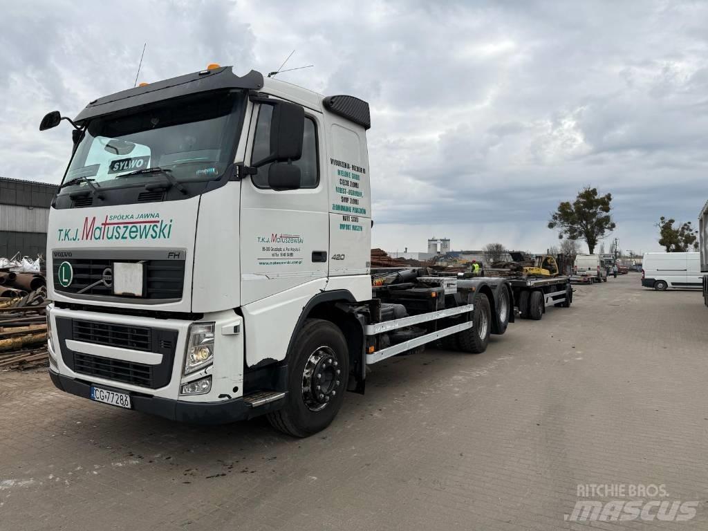 Volvo FH 12 420 Hook lift trucks