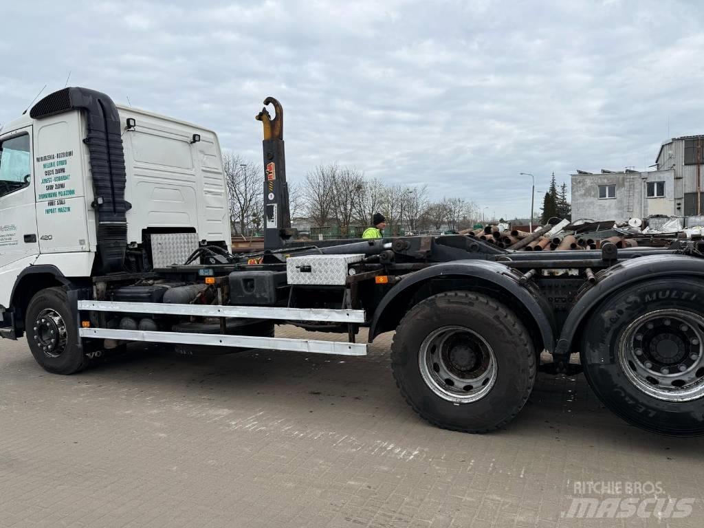 Volvo FH 12 420 Hook lift trucks