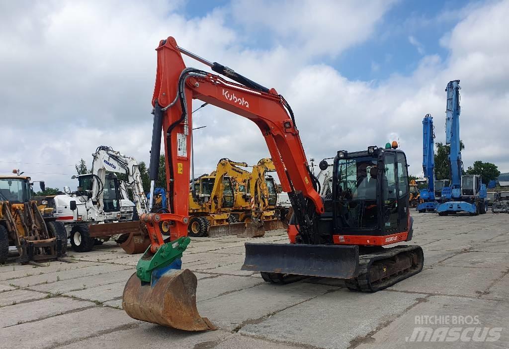 Kubota KX 080-4a Mini excavators  7t - 12t