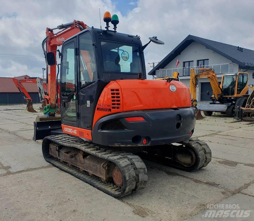 Kubota KX 080-4a Mini excavators  7t - 12t