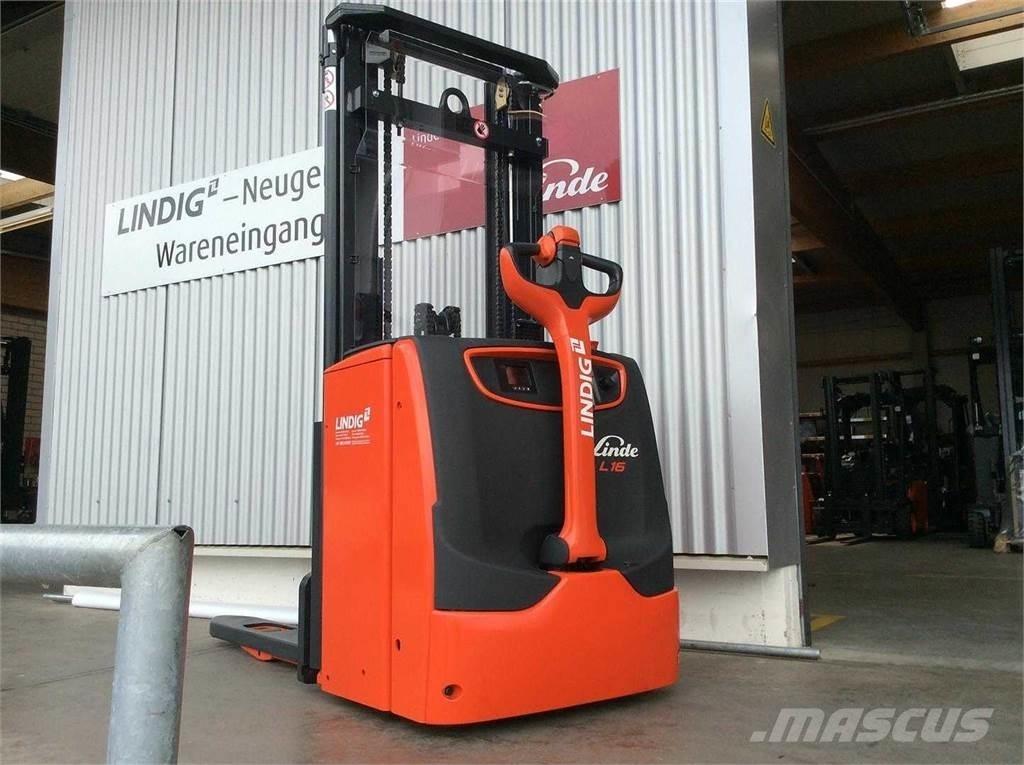 Linde L16I Pedestrian stacker