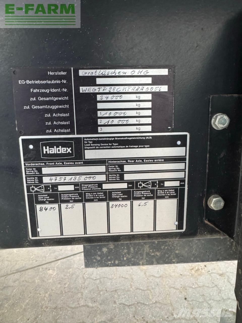  Güde Grotlüschen Multi-purpose Trailers