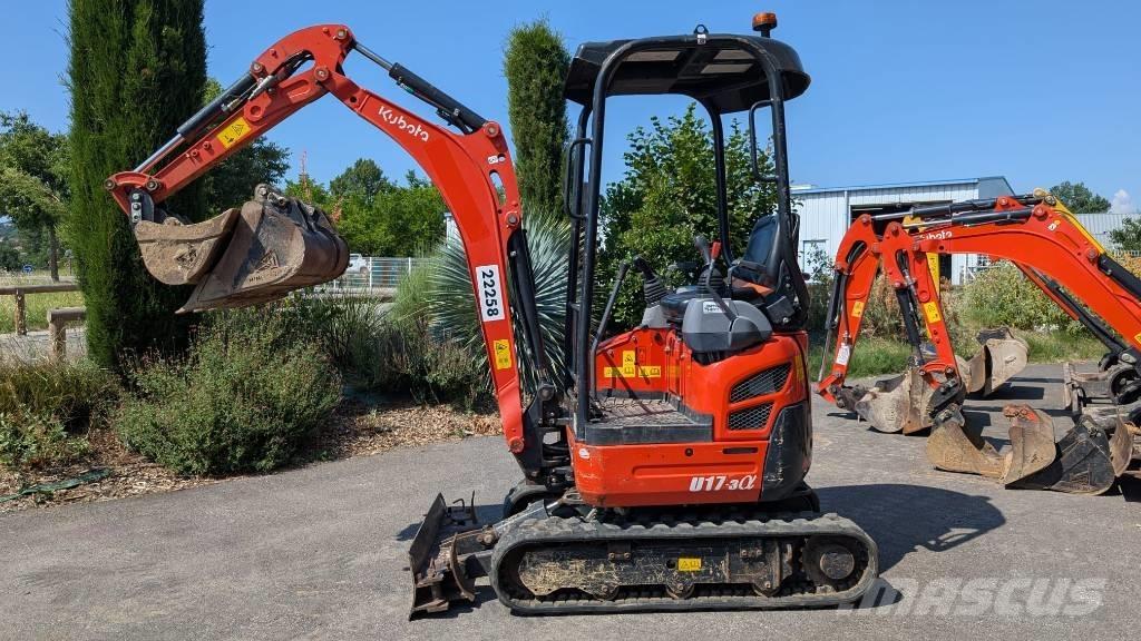 Kubota U 17-3 Mini excavators < 7t (Mini diggers)