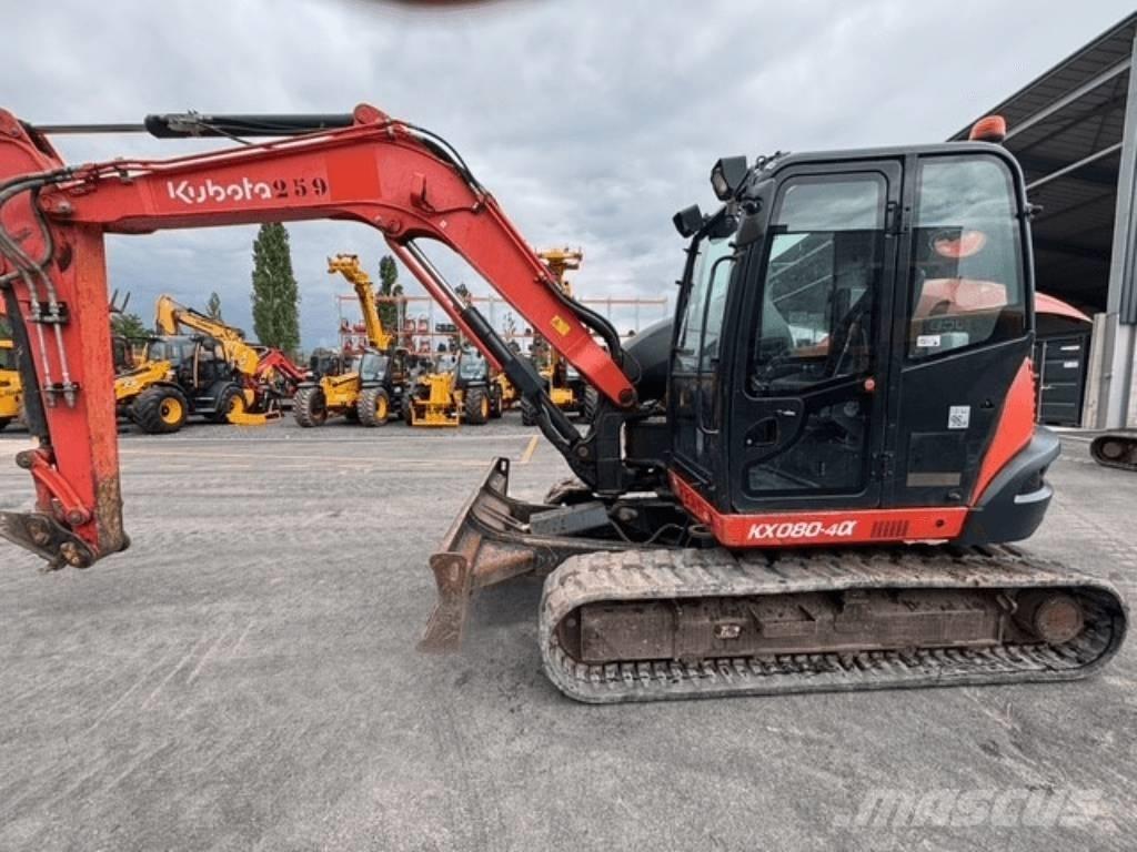 Kubota KX 080-4 Mini excavators  7t - 12t