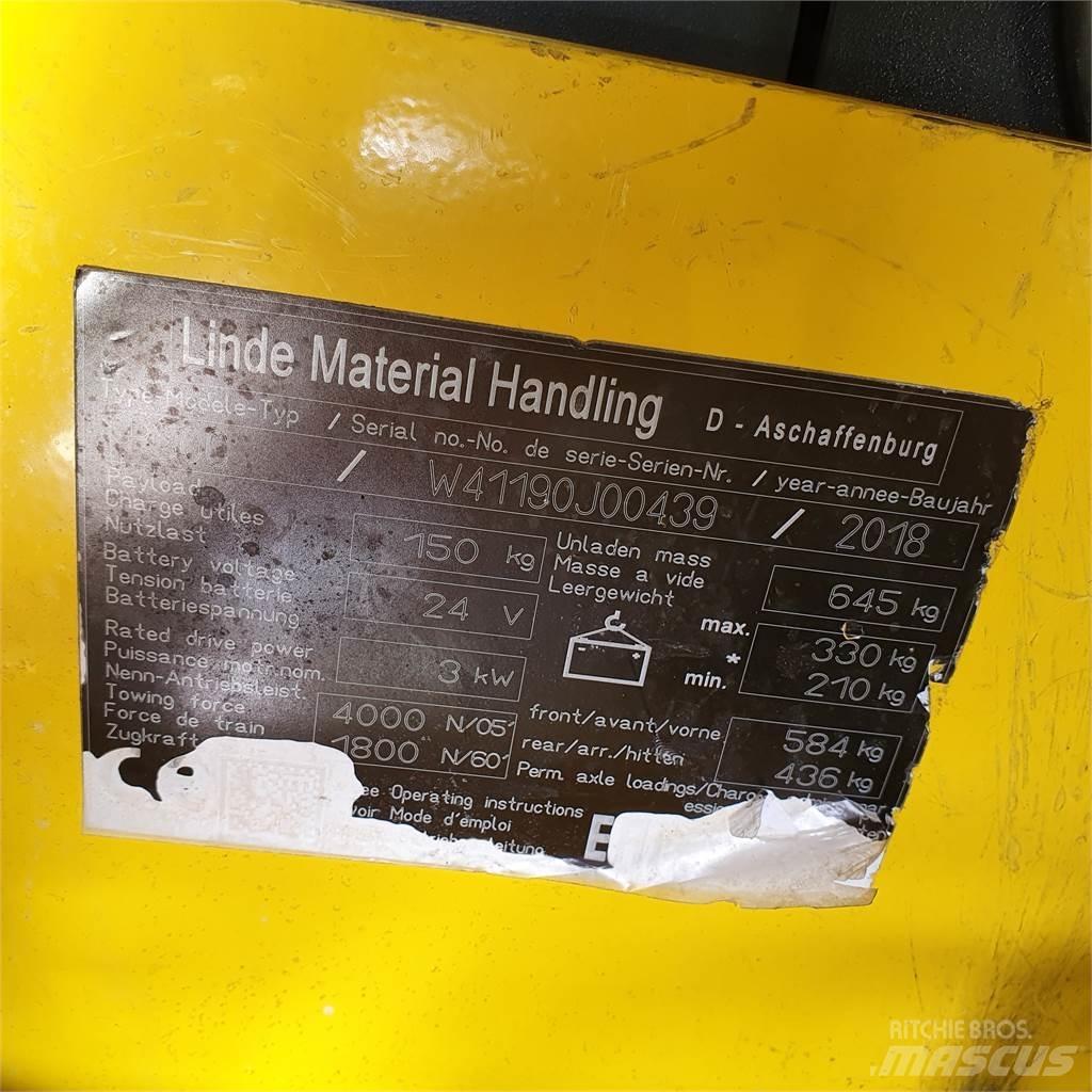 Linde P30C Tow truck