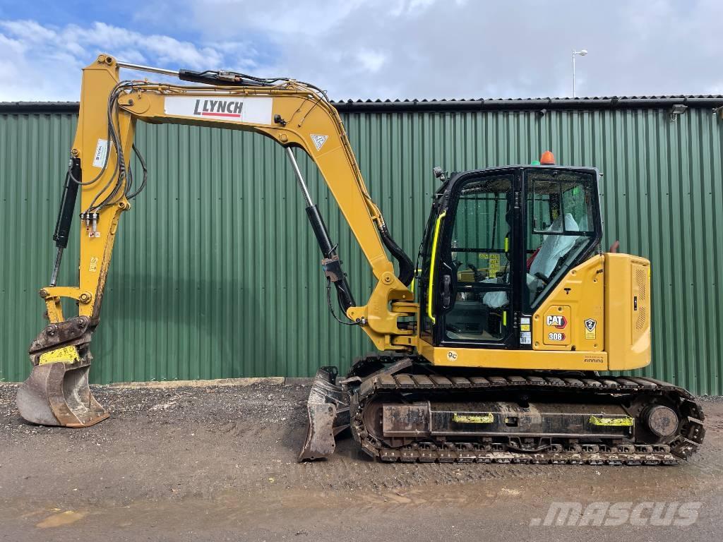 CAT 308 CR Mini excavators  7t - 12t