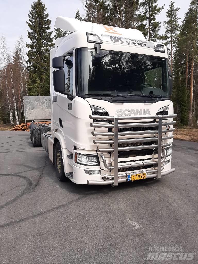 Scania R 500 Chassis Cab trucks