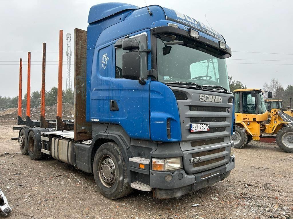 Scania R 420 Timber trucks