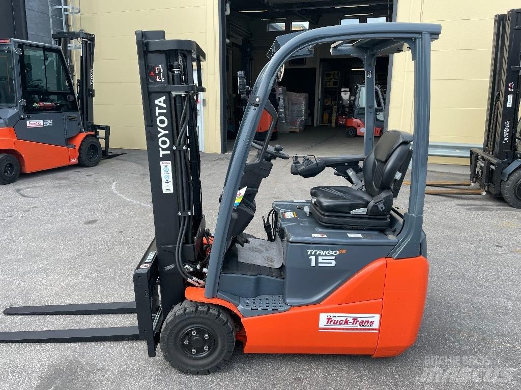Toyota 8FBE15T Electric forklift trucks