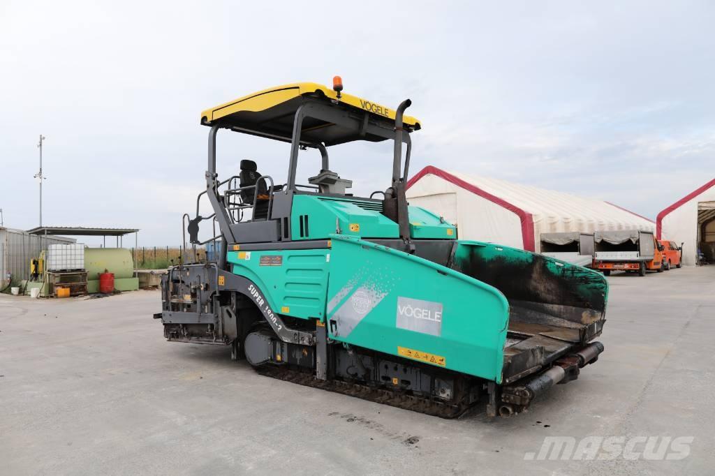 Vögele Super 1800 - 2 Asphalt pavers