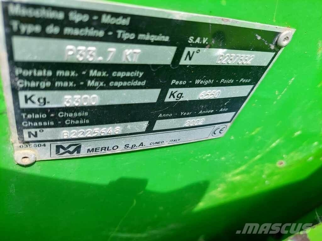 Merlo P 33.7 KT Telescopic handlers