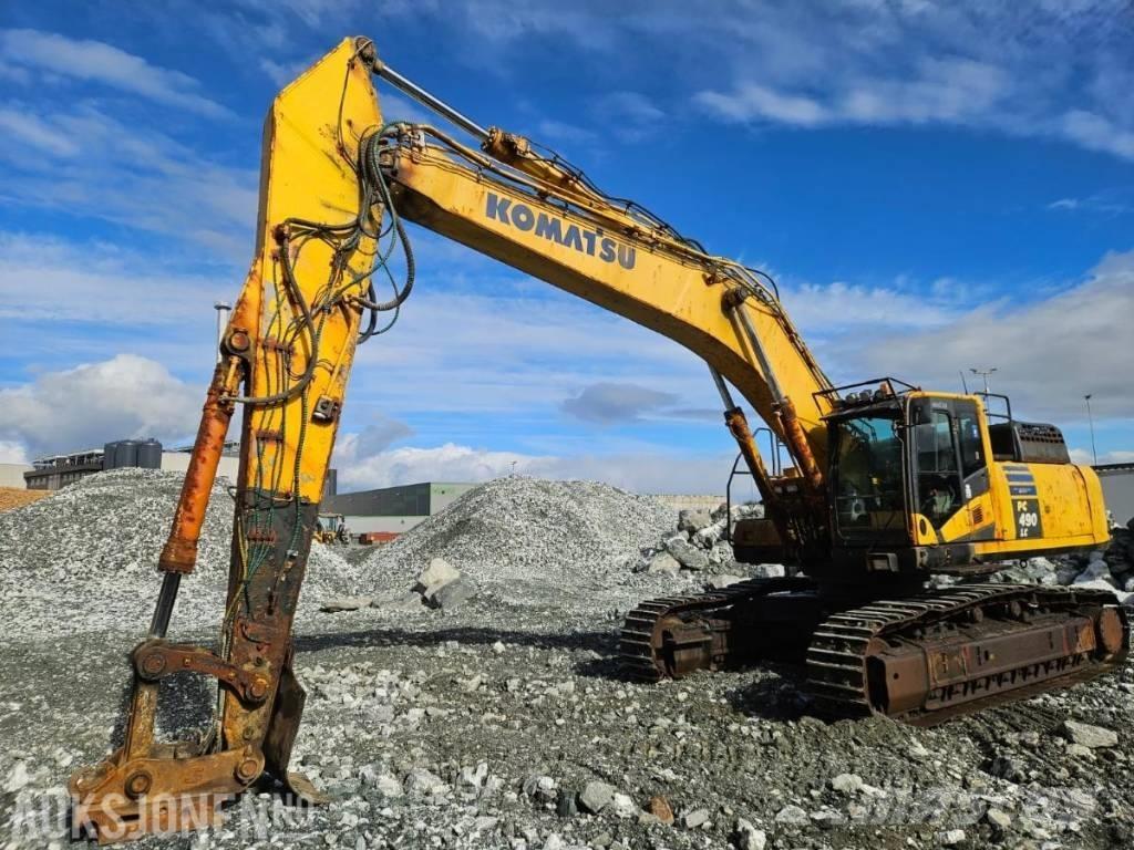 Komatsu PC 490 LC-10 Crawler excavators