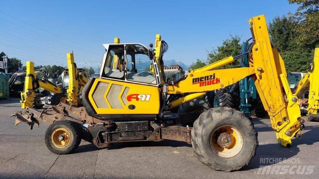 Menzi Muck A91 Mobil Wheeled excavators