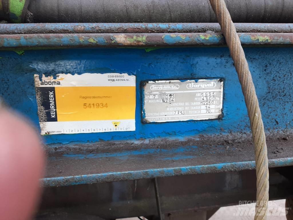 Baryval beton mixer Concrete/mortar mixers
