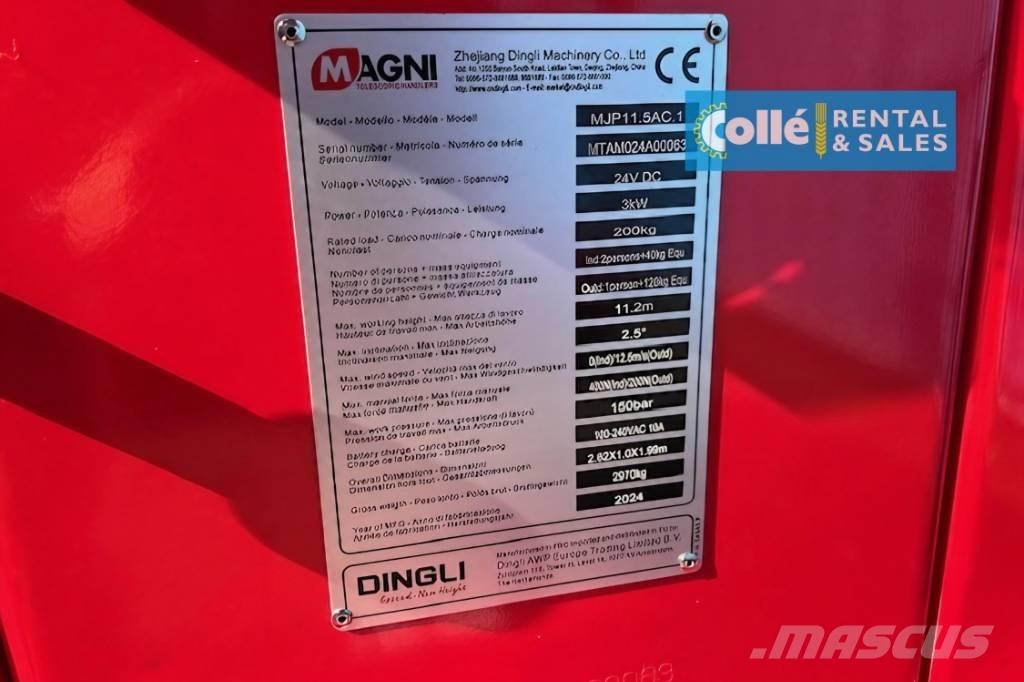 Magni MJP 11.5 | 2024 Articulated boom lifts