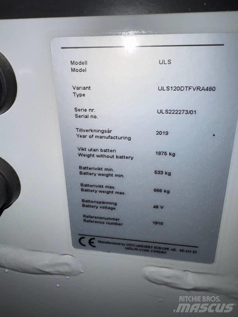 UniCarriers ULS 120 Reach truck