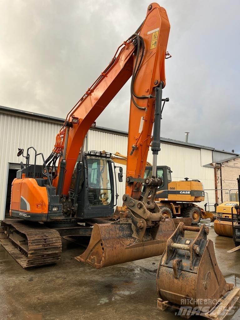 Doosan DX140 LCR Crawler excavators